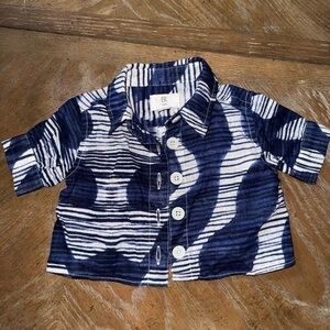 Blue Tie-Dye Kids Shirt